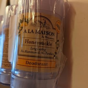 Honeysuckle deodorant